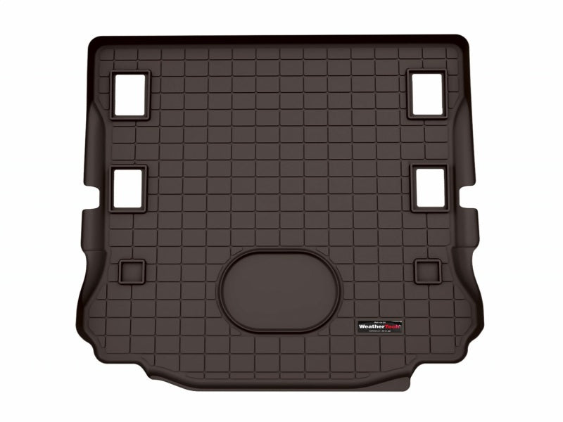 WeatherTech 2015+ Jeep Wrangler Cargo Liner - Cocoa (Works w/Alpine Premium 9-Speakers)