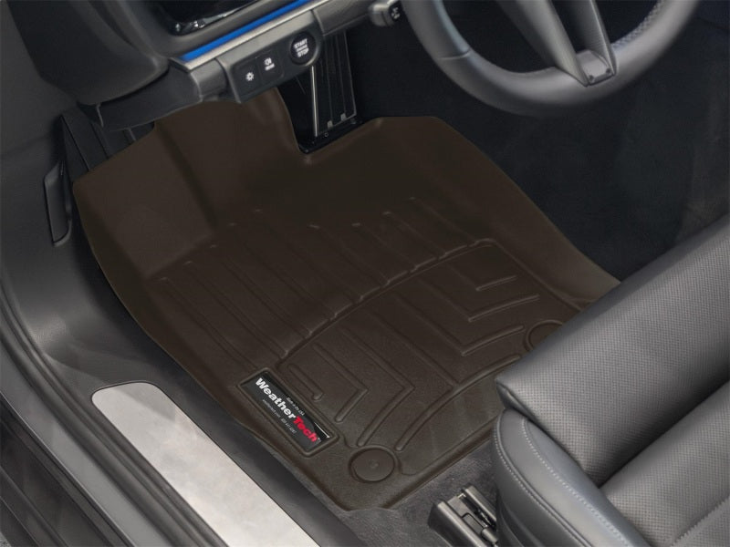 WeatherTech 24-26 Porsche Panamera 1st Row Front FloorLiner - Cocoa