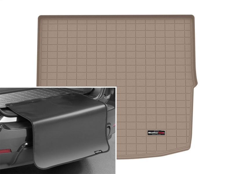 WeatherTech 2022 Jeep Grand Cherokee Cargo Liner With Bumper Protector (Tan)
