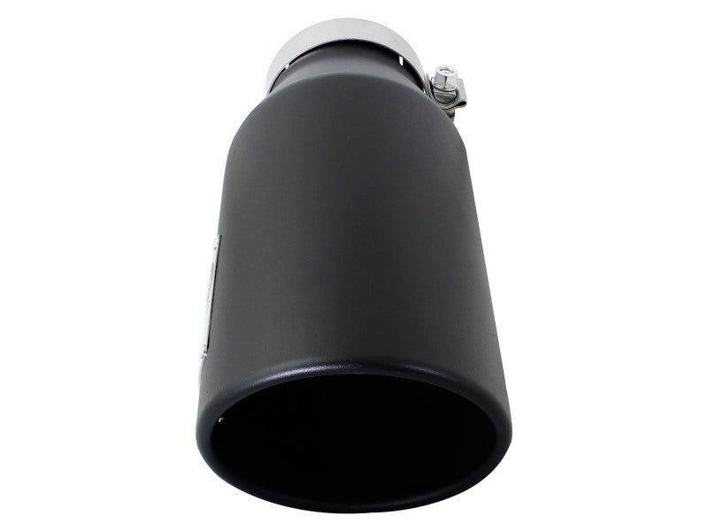 aFe Diesel Exhaust Tip Bolt On Black 4in Inlet x 6in Outlet x 15in
