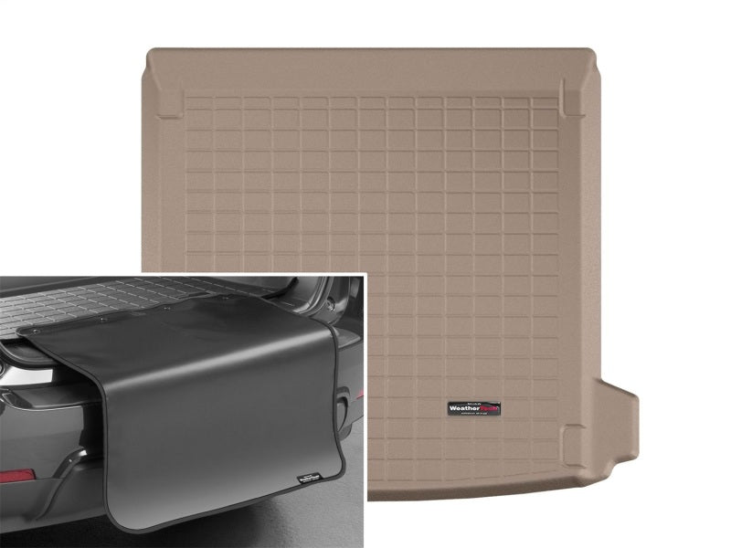 WeatherTech 2019+ Lamborghini Urus Cargo With Bumper Protector - Tan