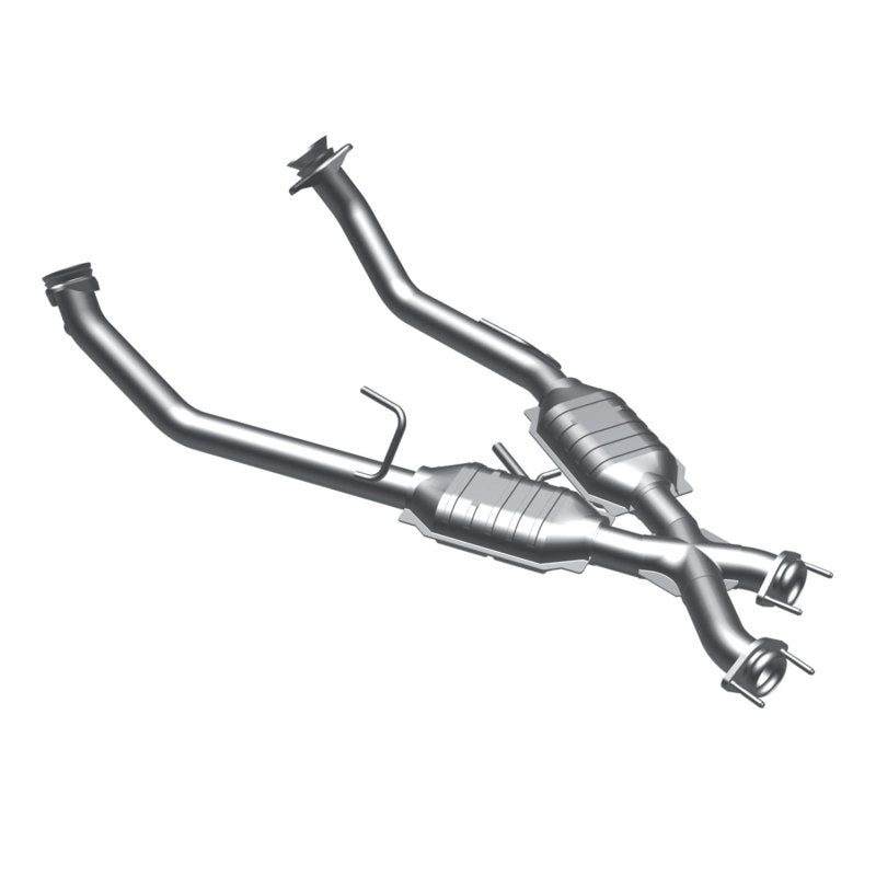 MagnaFlow Direct Fit Catalytic Converter Mustang X-Pipe 86-93 50-Sta