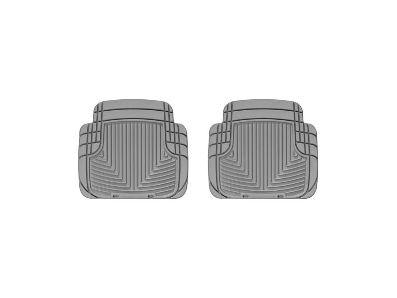 WeatherTech 99 BMW M3 Convertible Rear Rubber Mats - Grey