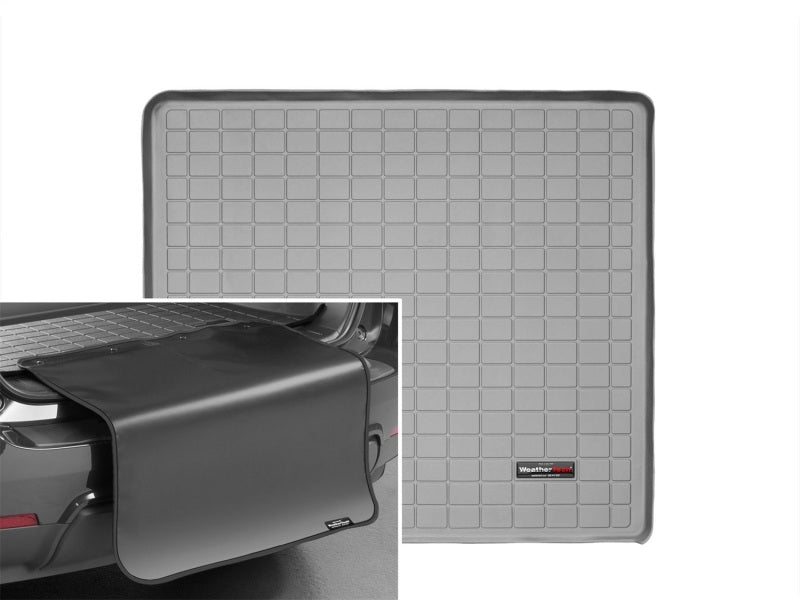 WeatherTech 10+ Toyota 4Runner Cargo Liner w/ Bumper Protector - Grey