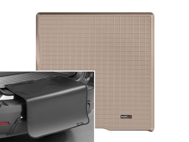 WeatherTech 03+ Ford Expedition Cargo Liner w/ Bumper Protector - Tan