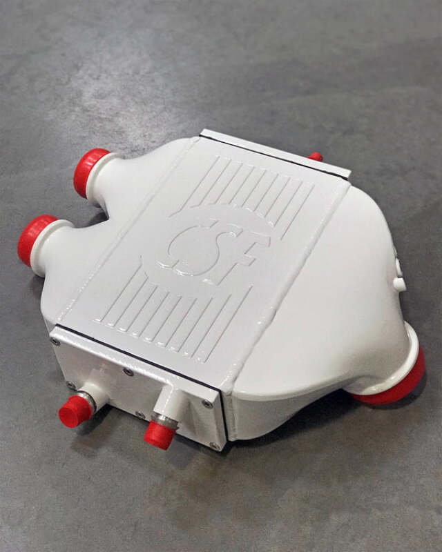 CSF 2014+ BMW M3/M4 (F8X) Top Mount Charge-Air-Cooler - Alpine White