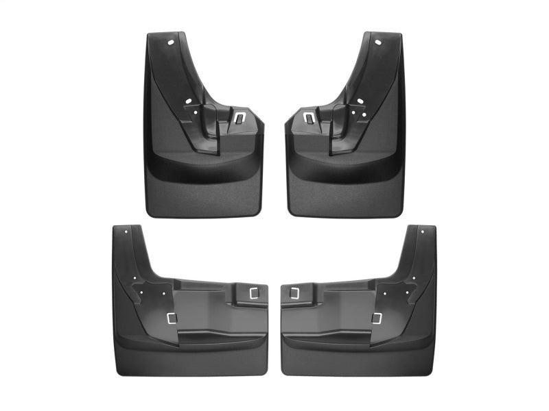 WeatherTech 2019+ Dodge Ram Truck 2500/3500 No Drill Mudflaps - Black