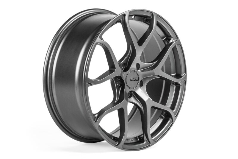 APR A01 Flow Formed - 19x8.5 - 5x112 - ET45 - 66.5mm Center Bore - Gunmetal Grey Wheel