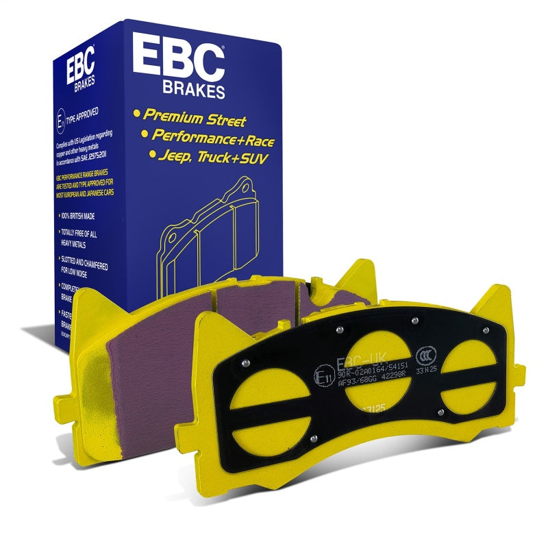 EBC 2015+ Mercedes-Benz C63 AMG (W205) 4.0L Twin Turbo Yellowstuff Front Brake Pads