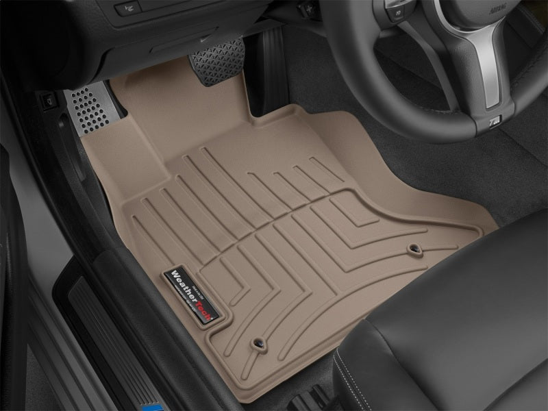 WeatherTech 11+ BMW 5-Series Front FloorLiner - Tan