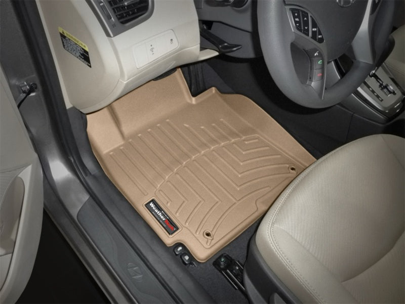 WeatherTech 11+ Hyundai Elantra Front FloorLiner - Tan