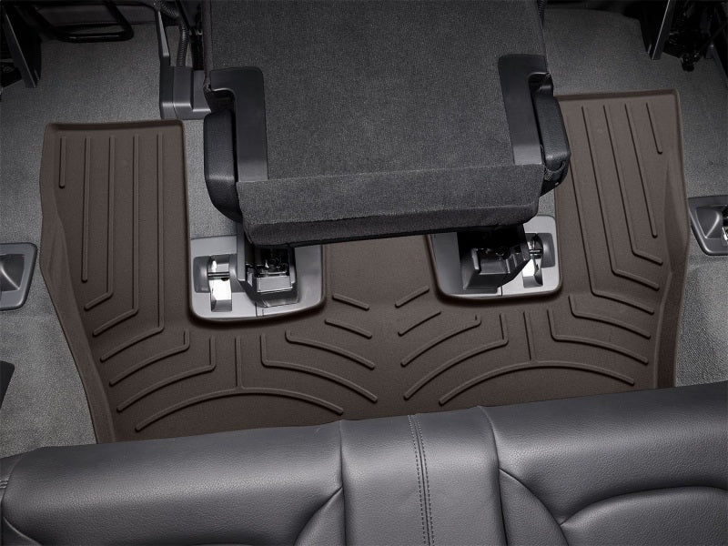 WeatherTech 17-25 Audi Q7 2nd Row Rear FloorLiner HP - Cocoa