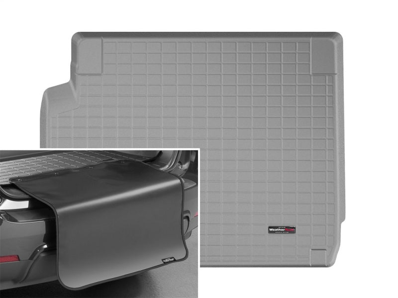 WeatherTech 2017+ Land Rover / Range Rover Discovery Cargo With Bumper Protector - Grey