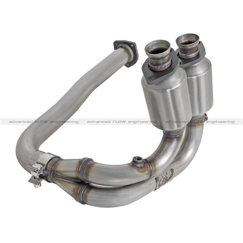 aFe Power Direct Fit Catalytic Converter Replacements Rear 00-03 Jeep Wrangler (TJ) I6-4.0L