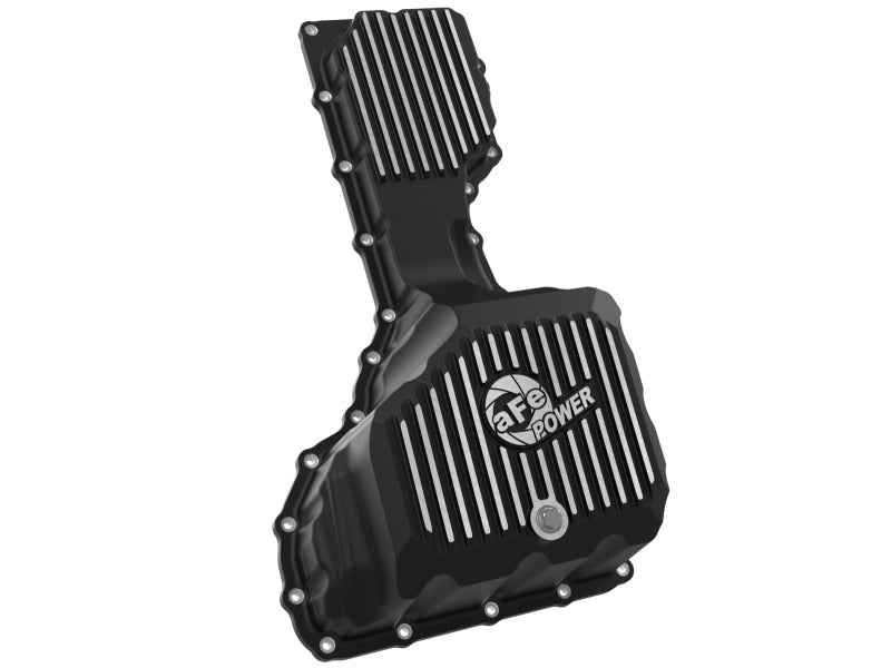 aFe 20-25 GM Diesel V8-6.6L L5P Engine Oil Pan w/ Machined Fins