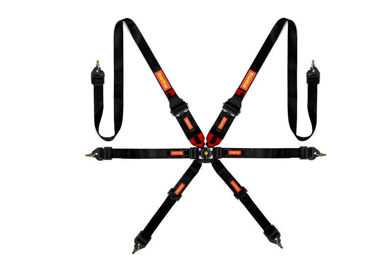 Momo Int. Camlock 6pt Clip In Restraint-Black