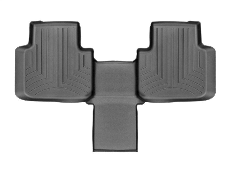 WeatherTech 2018+ Volkswagen Atlas Rear FloorLiner - Black (w/2nd Row Bucket Seats)