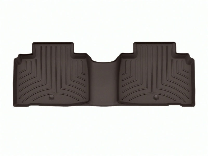 WeatherTech 16-18 Lincoln MKX / 19-23 Nautilus Rear FloorLiner HP - Cocoa