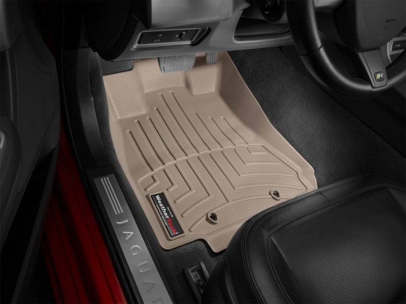 WeatherTech 09-12 Jaguar XF Front FloorLiner - Tan