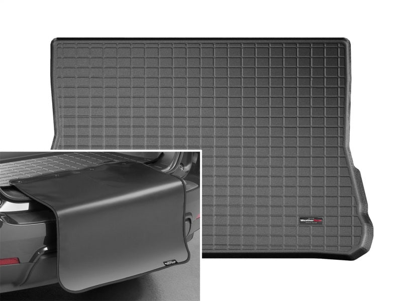 WeatherTech 2019+ Genesis G70 Cargo With Bumper Protector - Black