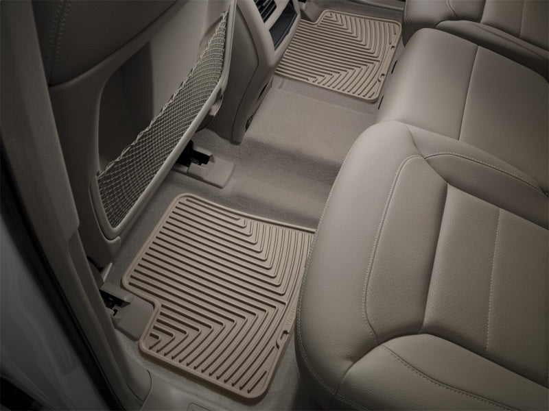 WeatherTech 06-11 Mercedes-Benz ML-Class (W164) Rear Rubber Mats - Tan