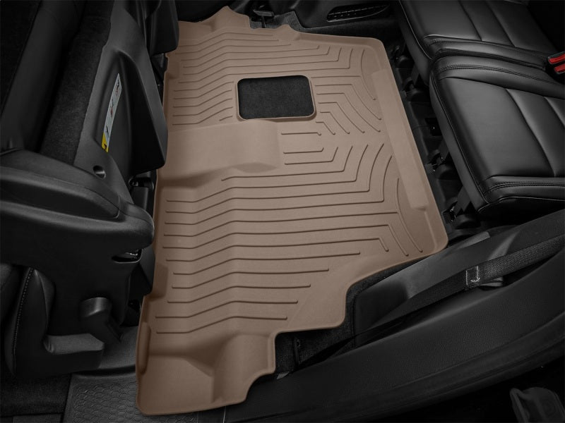 WeatherTech 2016+ Dodge Durango Rear FloorLiner HP - Tan
