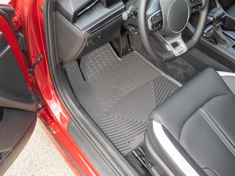 WeatherTech 20-26 Hyundai Sonata 1st Row Front All-Weather Floor Mats - Grey
