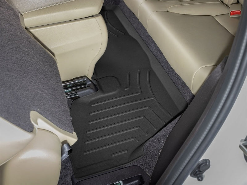 WeatherTech 17-20 Acura MDX 2nd Row Rear FloorLiner HP - Black