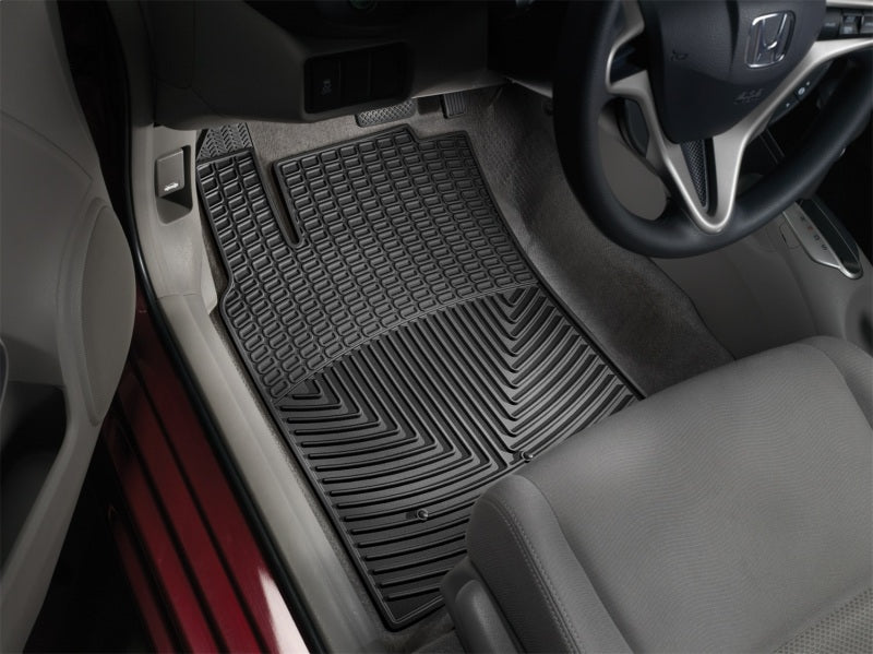 WeatherTech 10+ Honda Insight Front Rubber Mats - Black