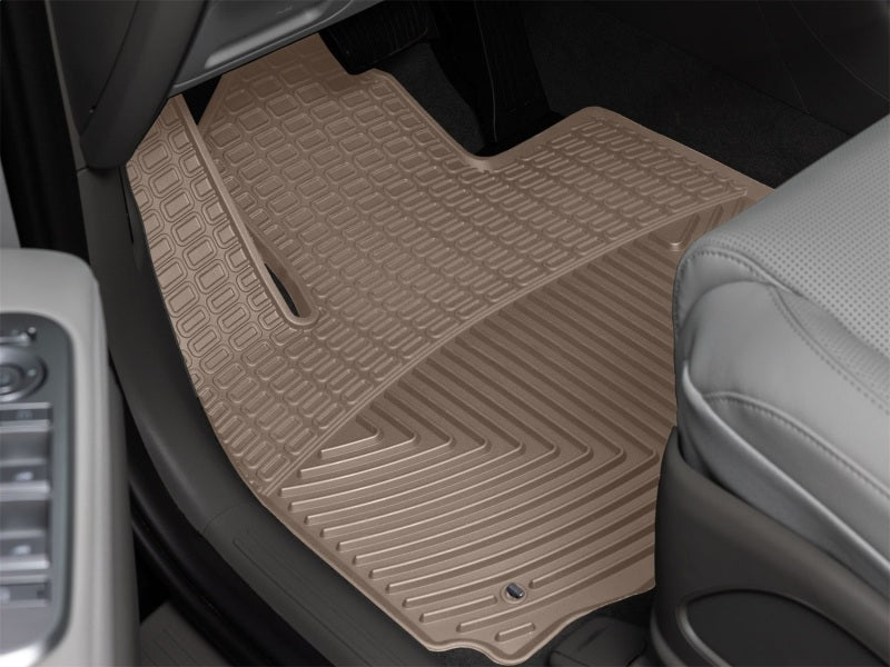 WeatherTech 2026 Hyundai Palisade 1st Row Front All-Weather Floor Mats - Tan