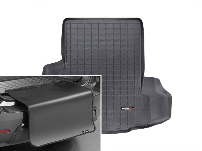 WeatherTech 09-15 Jaguar XF Cargo With Bumper Protector - Black