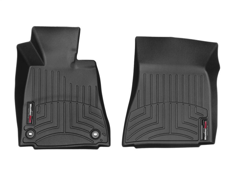 WeatherTech 08-11 Lexus IS Front FloorLiner - Black