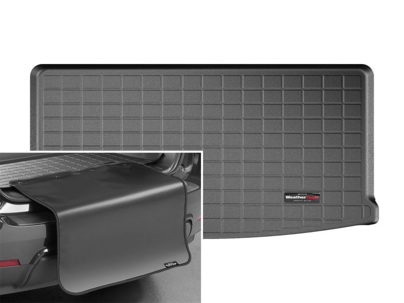 WeatherTech 2018+ Volkswagen Atlas Cargo Liner w/ Bumper Protector - Black