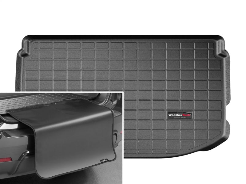 WeatherTech 2012+ Chevrolet Sonic Cargo Liner w/ Bumper Protector - Black (Tray Must Be In Up Pos.)