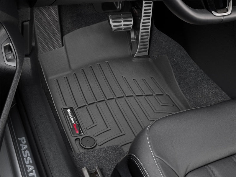 WeatherTech 2020+ Volkswagen Passat Front FloorLiner - Black