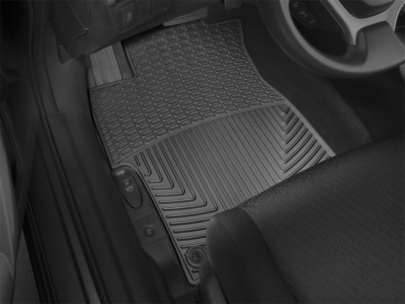 WeatherTech 12-14 Honda Civic Front Rubber Mats - Black