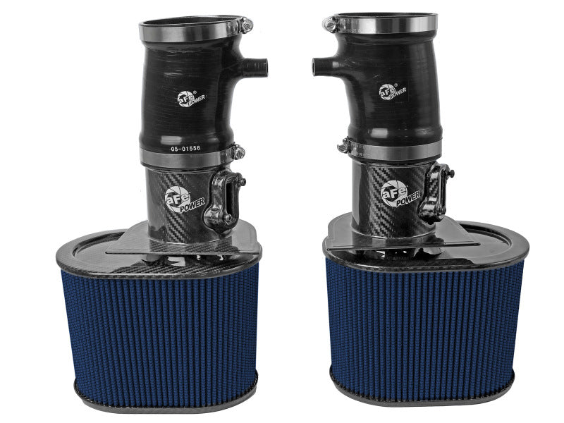 aFe 15-19 Lamborghini Huracan V10-5.2L Track Series Intake System w/ Pro 5R Filter