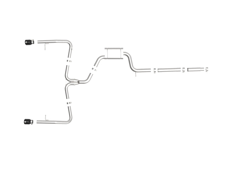 aFe POWER MACH Force-Xp 19-20 Volkswagen Jetta GLI L4-2.0L (t) 304 SS Cat-Back Exhaust System