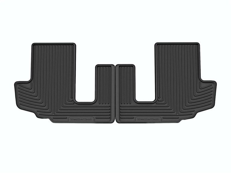 WeatherTech 2020+ Toyota Highlander Rear Rubber Mats - Black