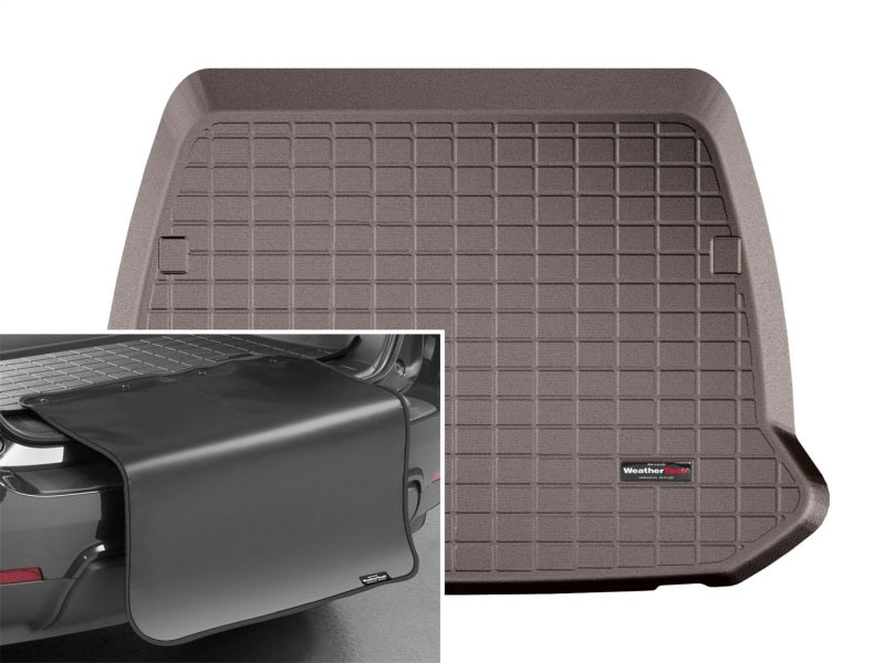 WeatherTech 11-18 Volvo S60 Cargo Liners w/ Bumper Protector - Cocoa