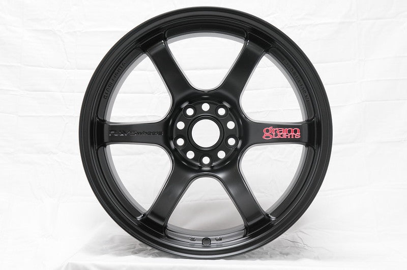 Gram Lights 57DR 19x10.5 +35 5x112 Semi Gloss Black Wheel
