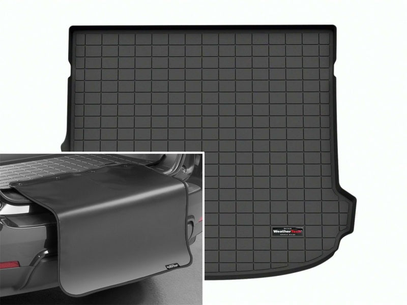 WeatherTech 2024 Mercedes-Benz GLC Coupe Cargo Liner w/Bumper Protector - Black