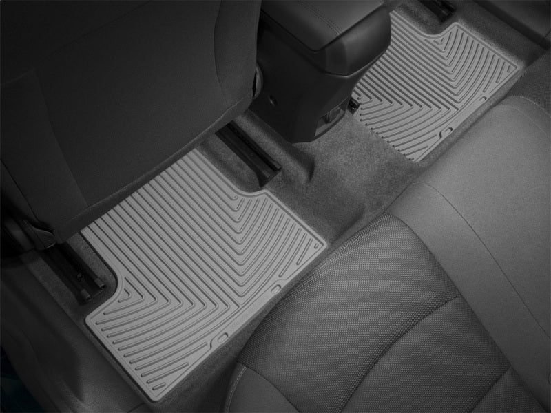WeatherTech 11+ Chevrolet Cruze Rear Rubber Mats - Grey