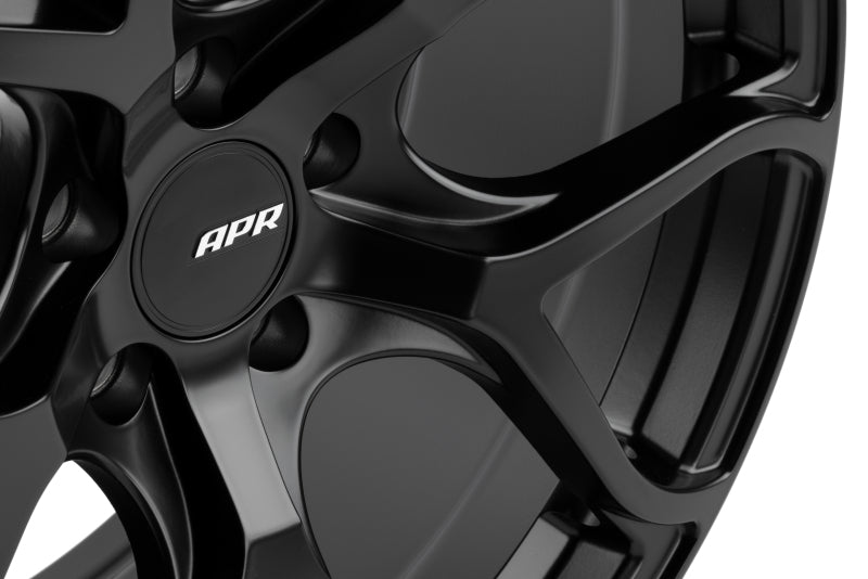 APR A01 Flow Formed - 20x9.0 - 5x112 - ET42 - 66.5mm Center Bore - Satin Black Wheel