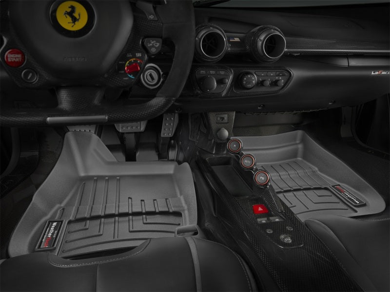WeatherTech 2015+ Ferrari LaFerrari Front FloorLiner - Black