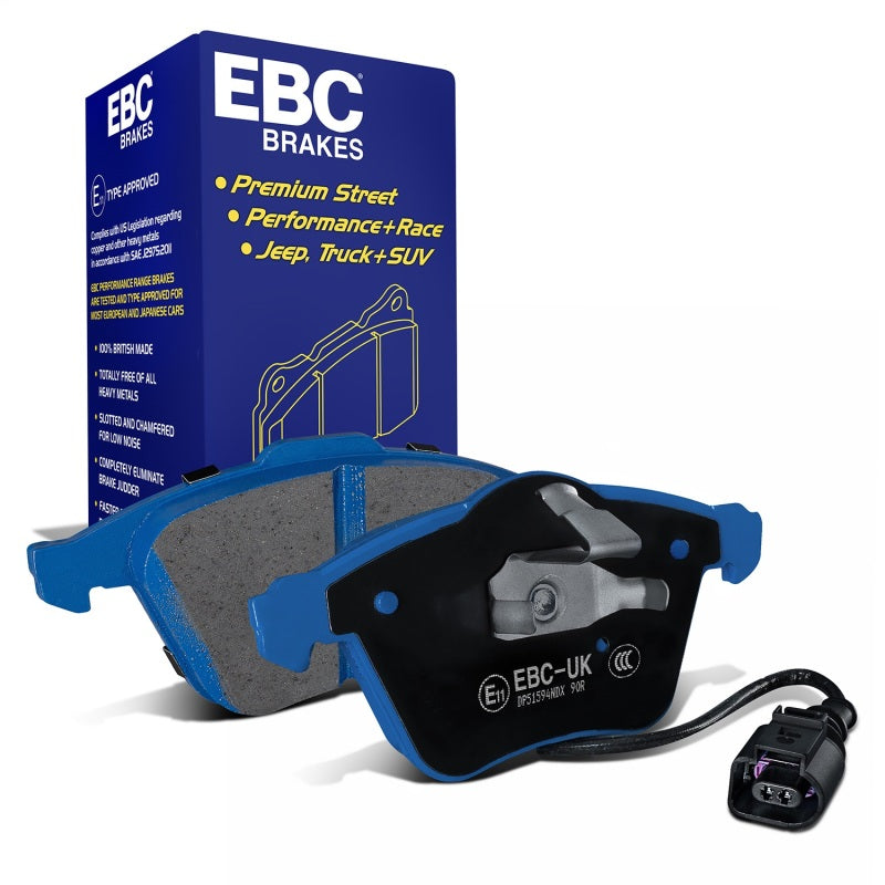 EBC 08-09 Volkswagen R32 3.2L Bluestuff Front Brake Pads
