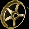 Advan GT for Porsche 18x9.0 / +52 Offset / 5x130 / 71.6mm Bore / Racing Gold Metallic