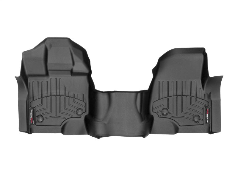 WeatherTech 15+ Ford F-150 SuperCab (Vinyl Floors) Front FloorLiner - Black
