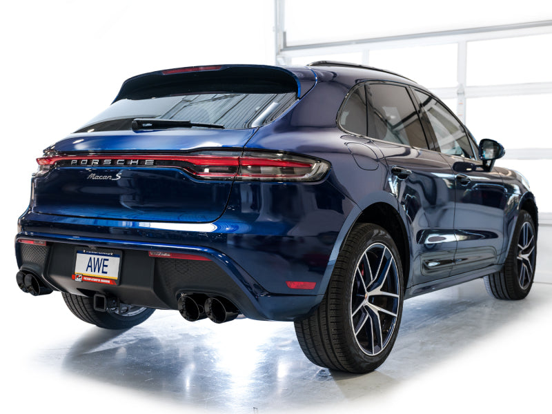 AWE Tuning 2022+ Porsche Macan 2.9TT Touring Edition Cat-Back Exhaust w/ Diamond Black Tips