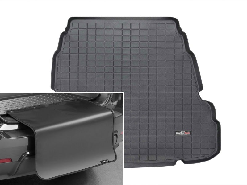 WeatherTech 12-14 Hyundai Azera Cargo Liner w/ Bumper Protector - Black